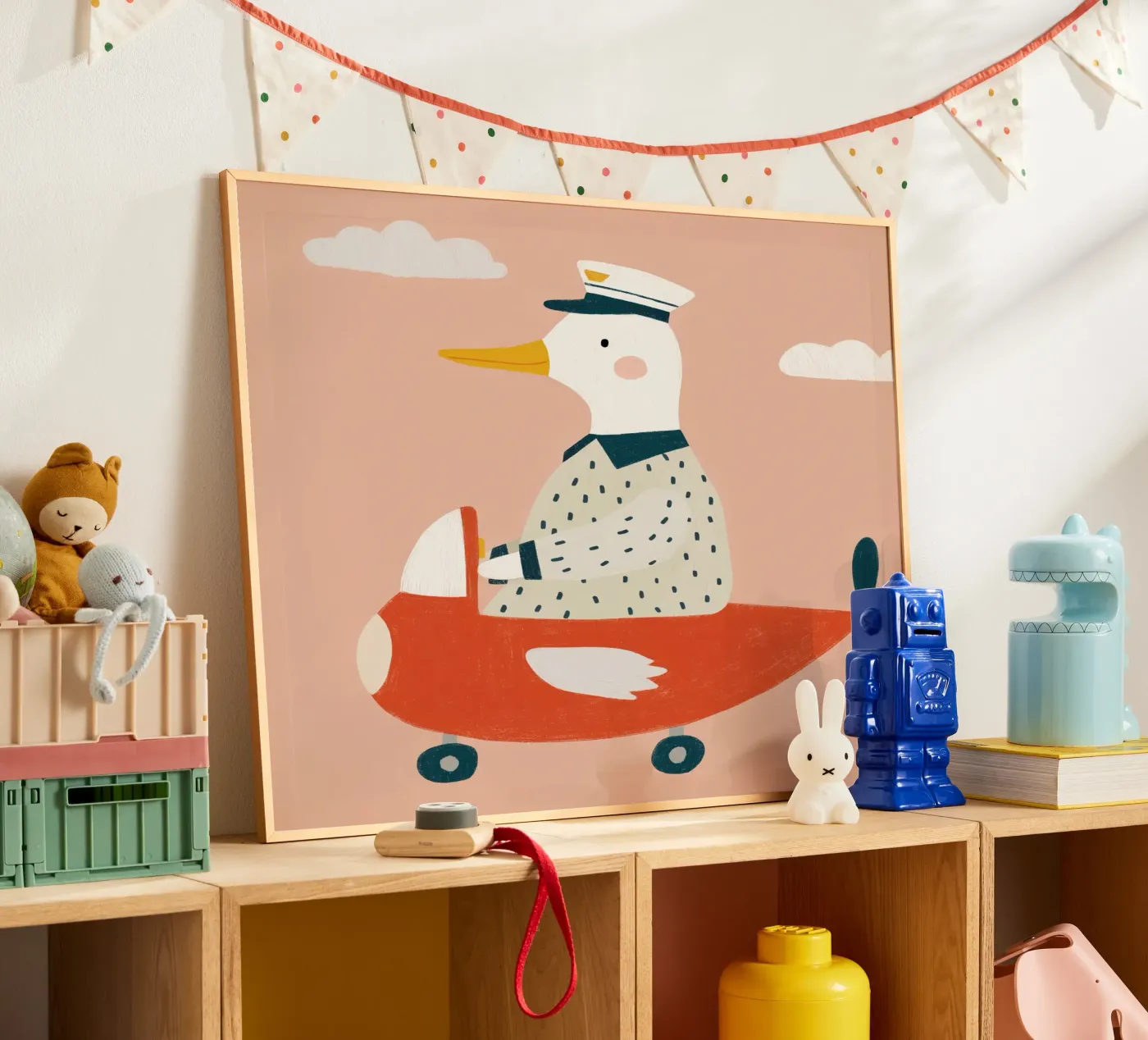Pilot Duck poster by Cool & Kind