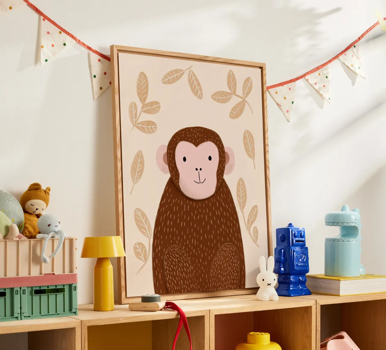 Minimalist Monkey plexiglass da Lille Verden