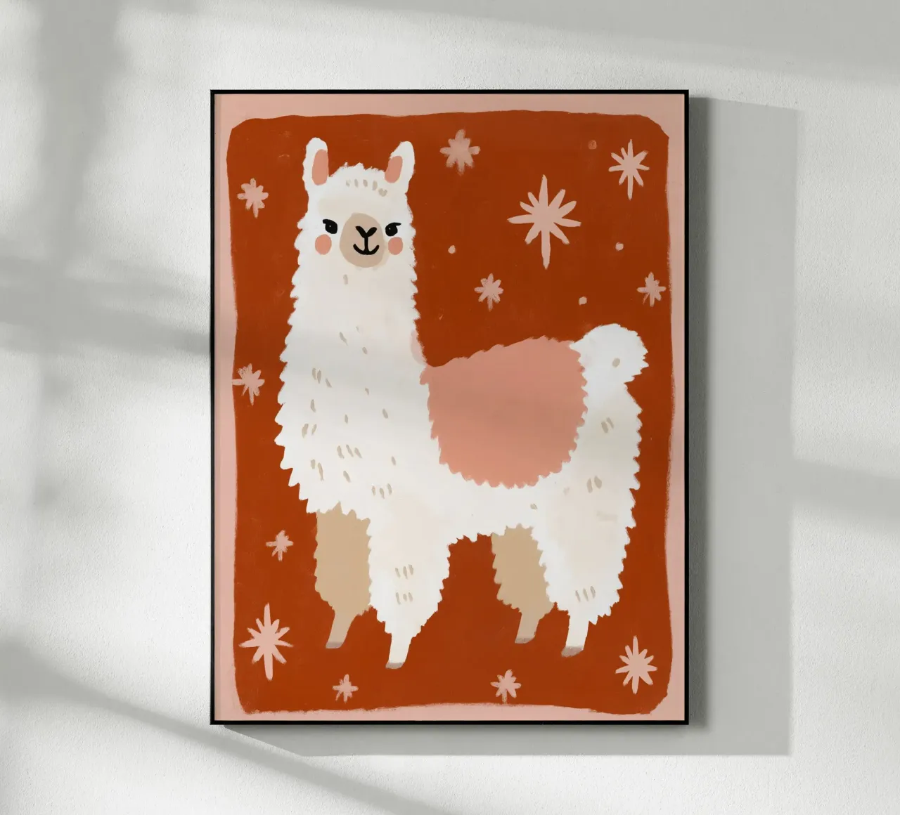 Boho Llama acryl van Cool & Kind
