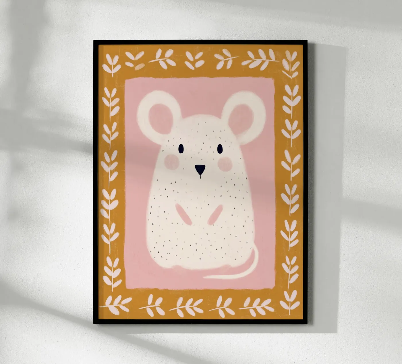 Boho Mouse Nursery poster da Cool & Kind