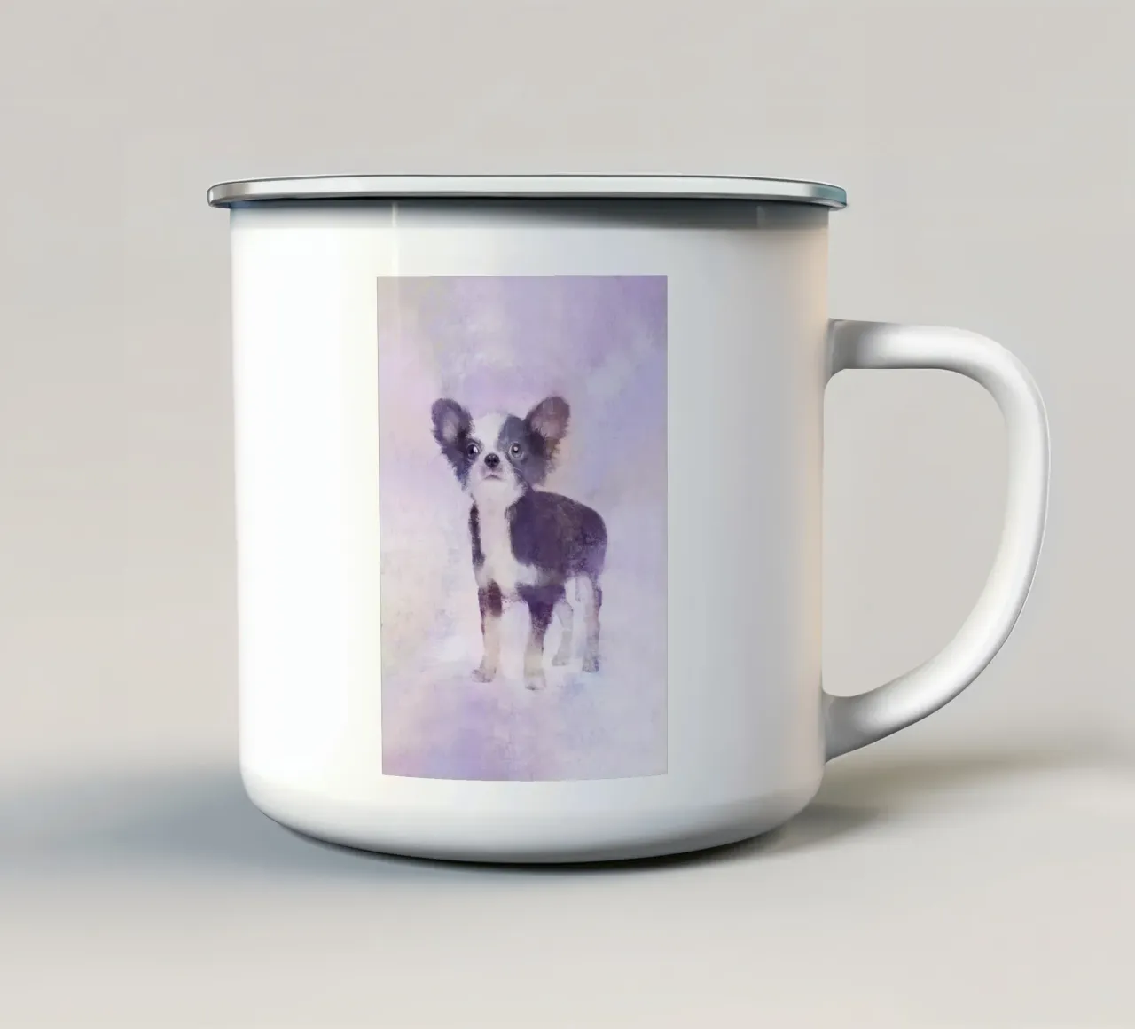 Compagno di coccole tazza in smalto da Artascy Art