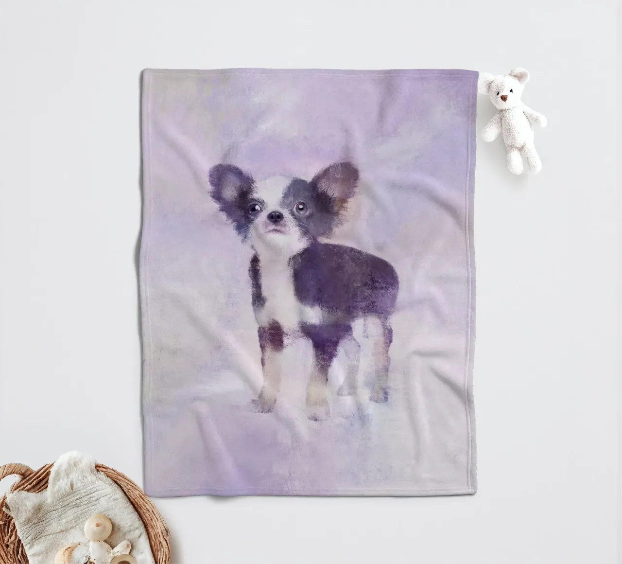Compagno di coccole coperta in pile da Artascy Art