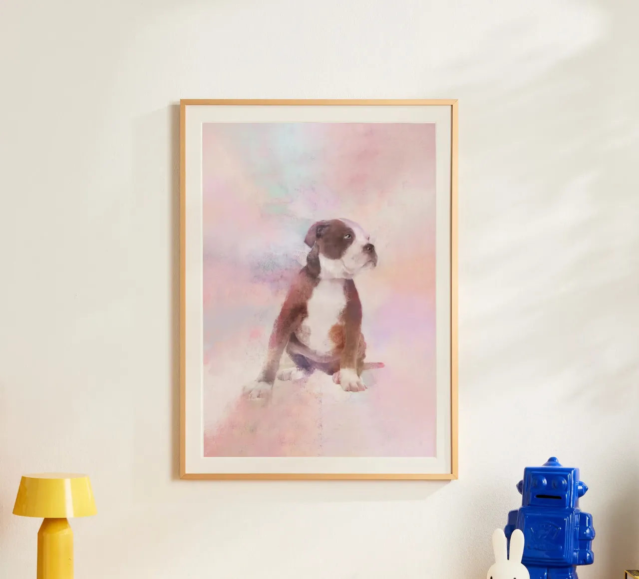 L'orologio del Guardiano poster con telaio in plastica da Artascy Art