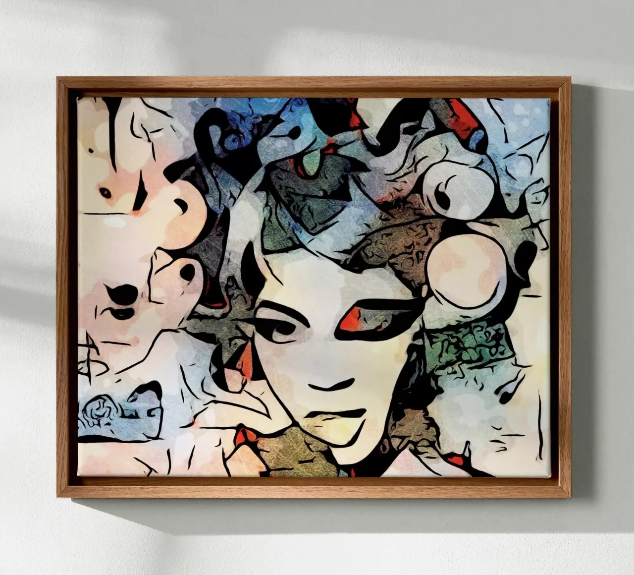 One call canvas with Floater frame by ZAMART