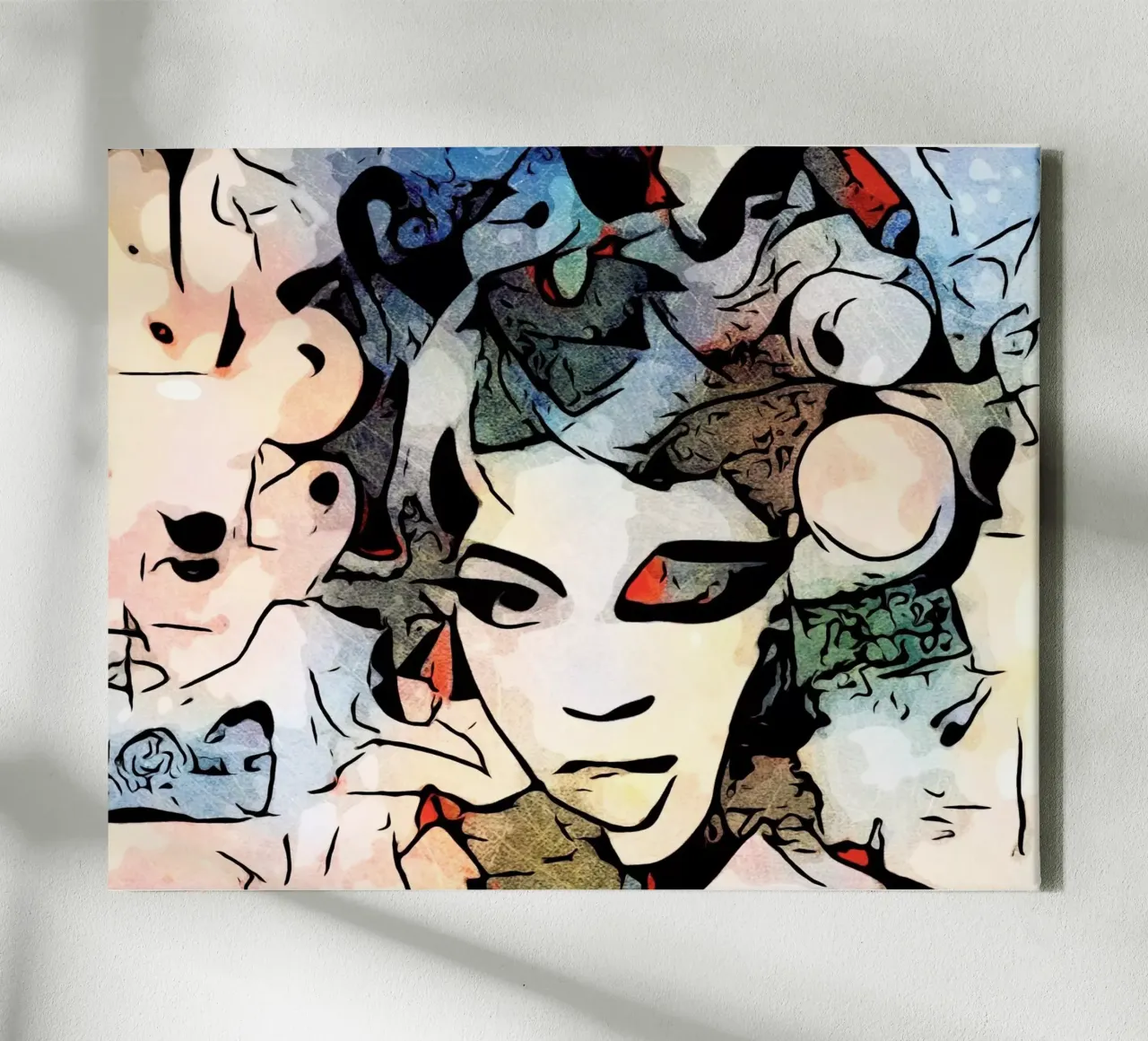 One call canvas with Floater frame by ZAMART
