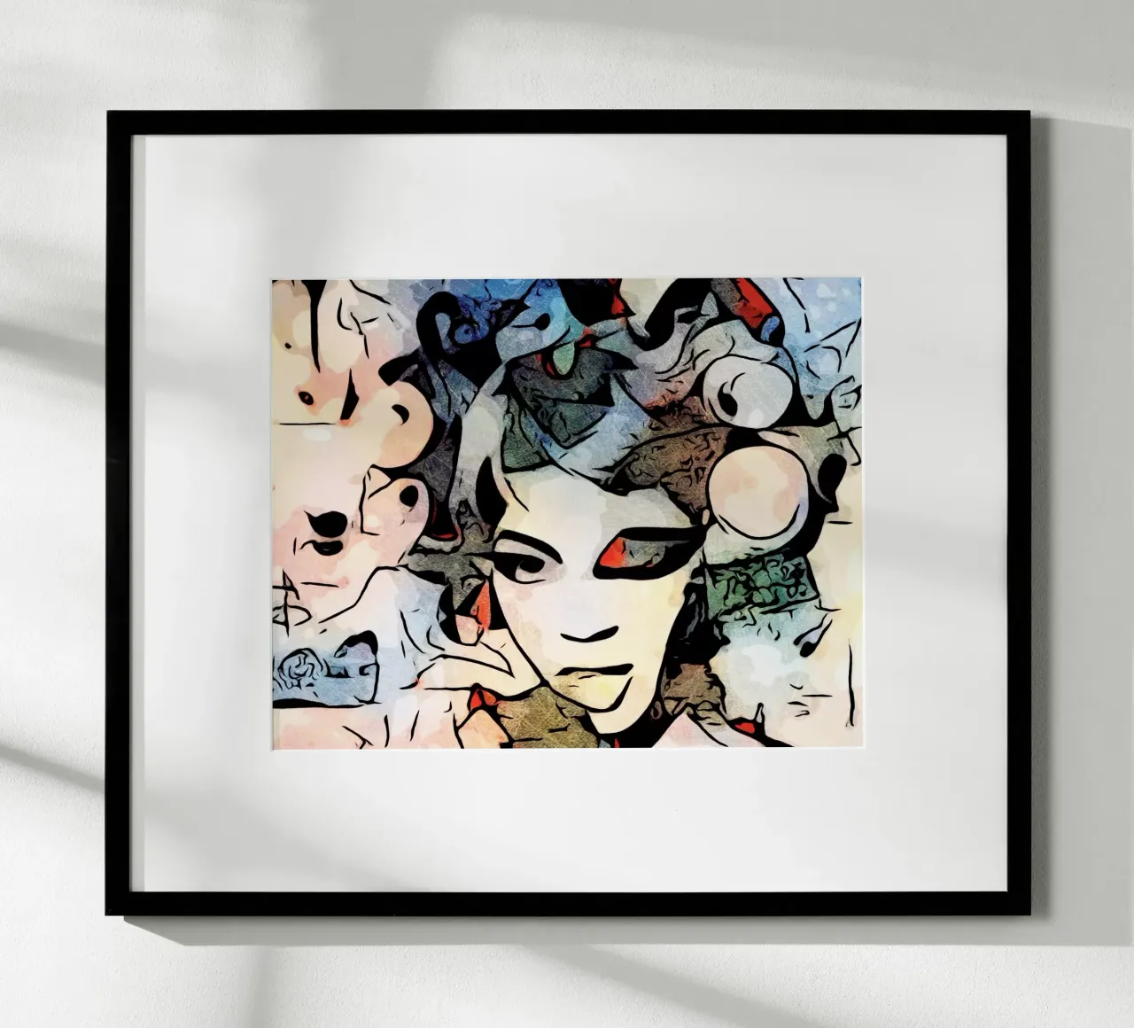 Una chiamata poster con telaio in plastica da ZAMART