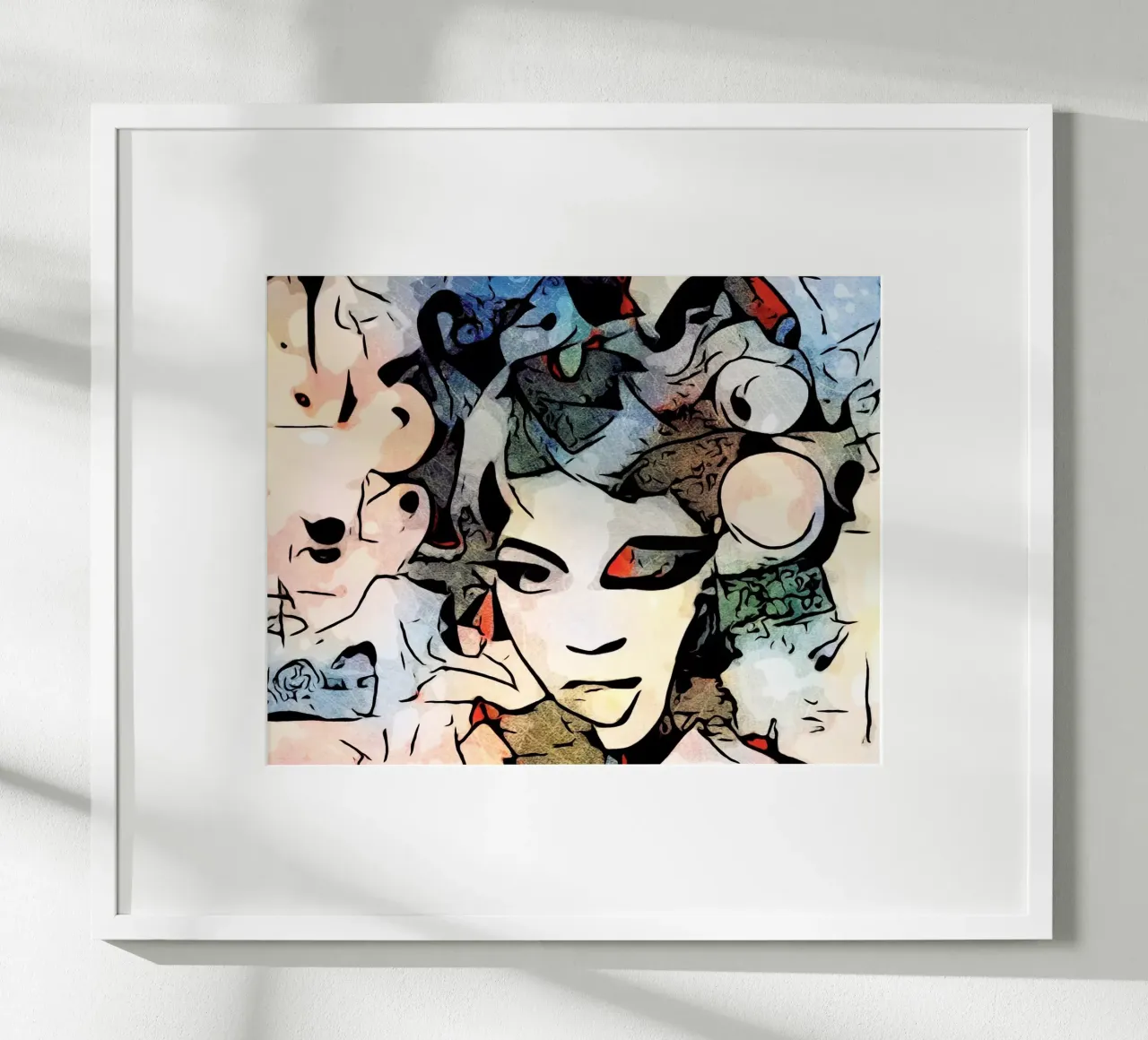 Una chiamata poster con telaio in plastica da ZAMART