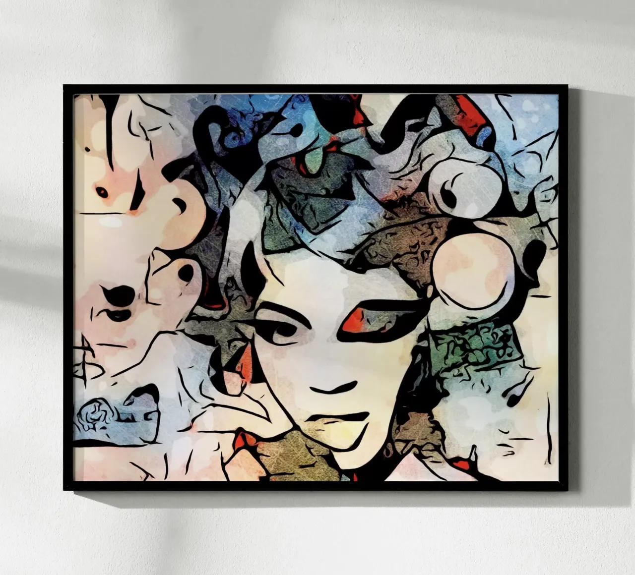 Una chiamata poster con telaio in plastica da ZAMART