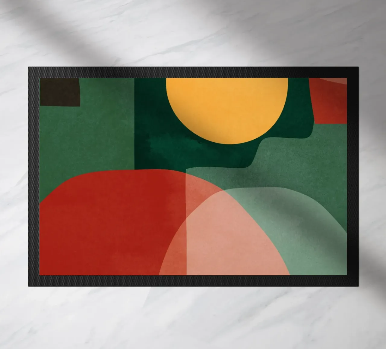 Color Composition Fußmatte von ThingDesign