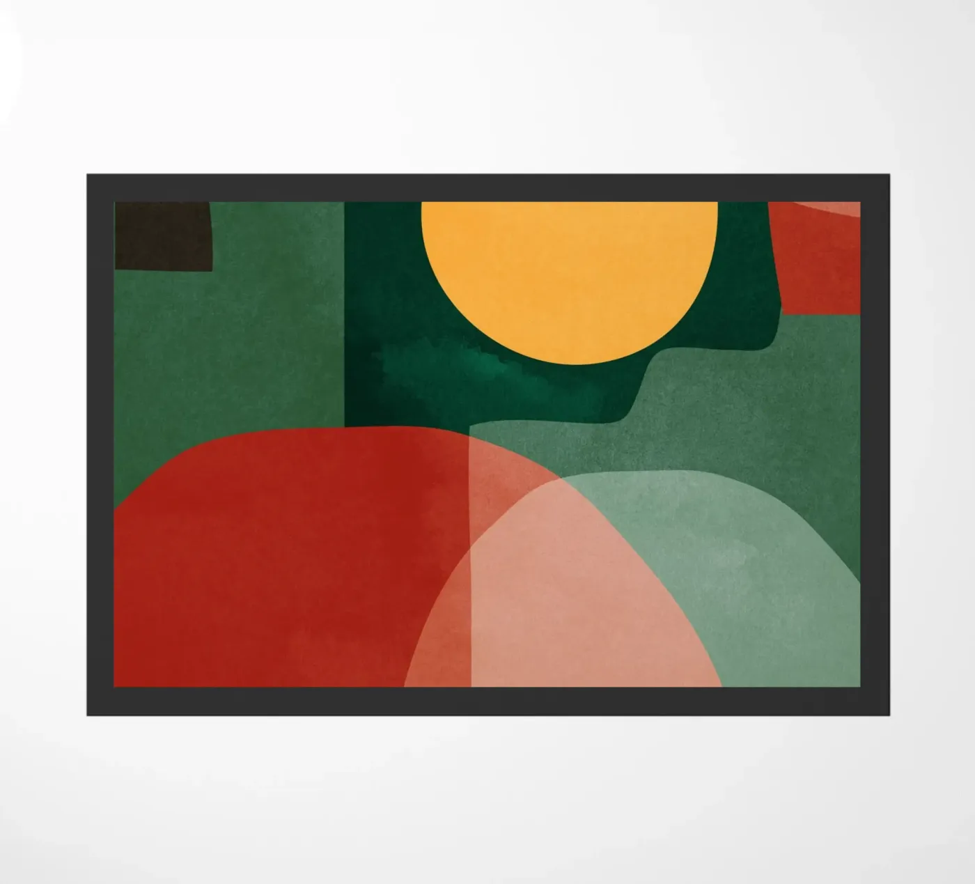 Color Composition deurmat van ThingDesign