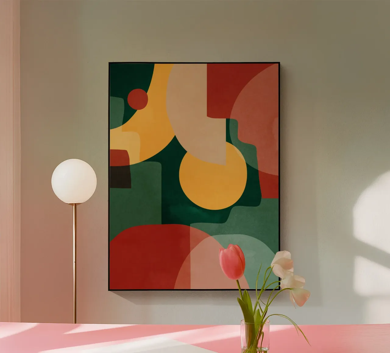 Color Composition plexiglass da ThingDesign