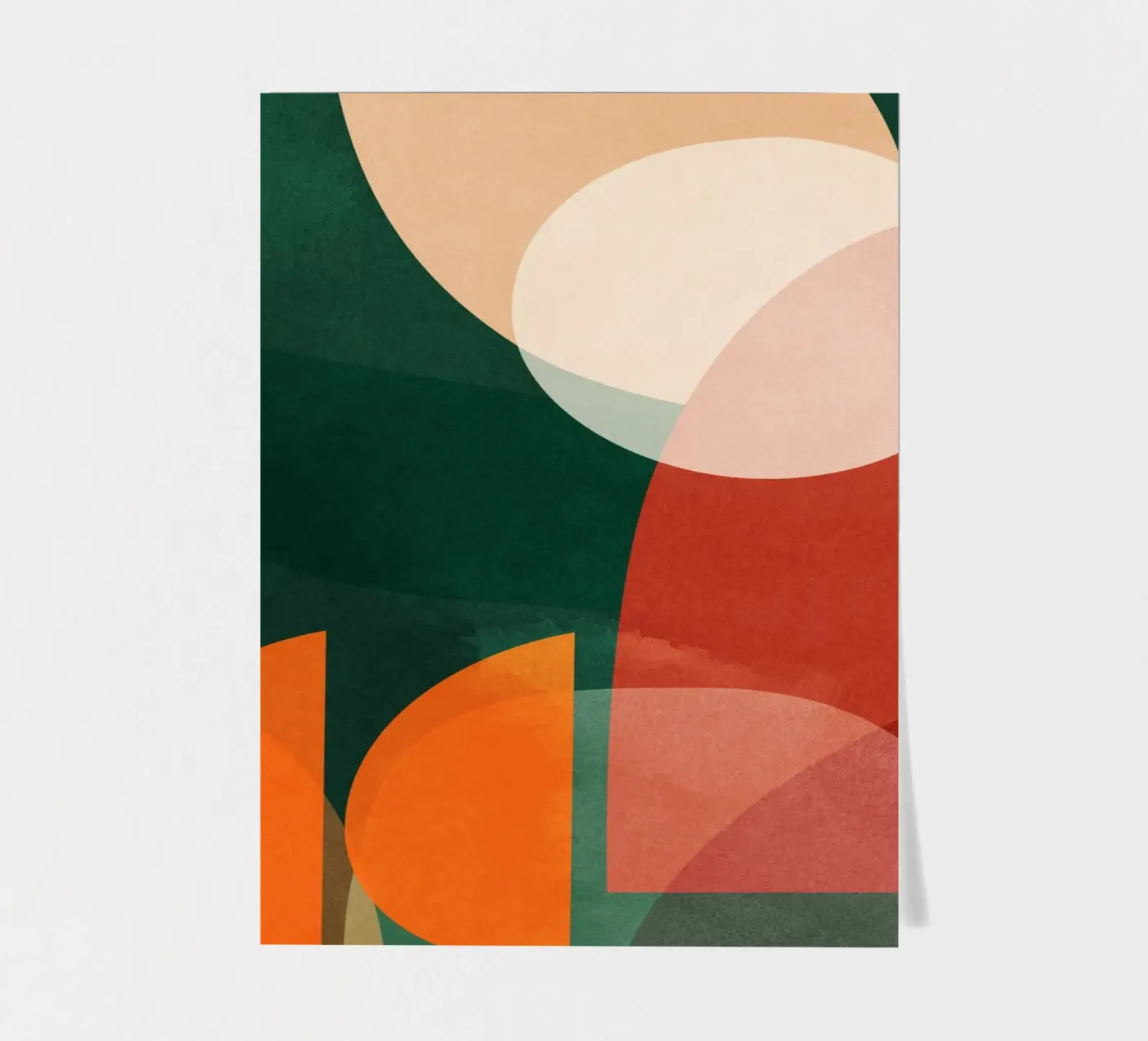 Emerald and Rust sticker sheet by ThingDesign