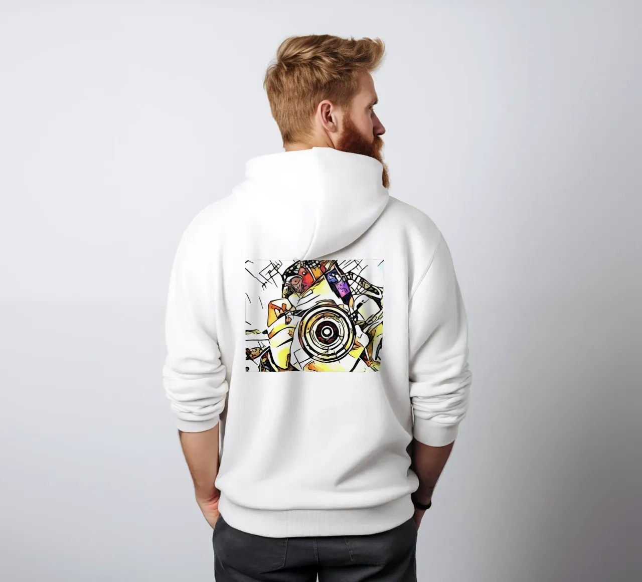 A la recherche d'un motif, motif 2 sweat à capuche de ZAMART