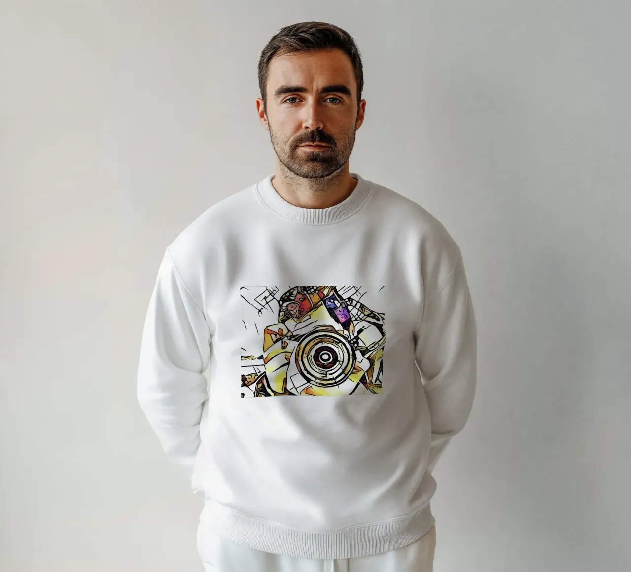 A la recherche d'un motif, motif 2 sweat de ZAMART
