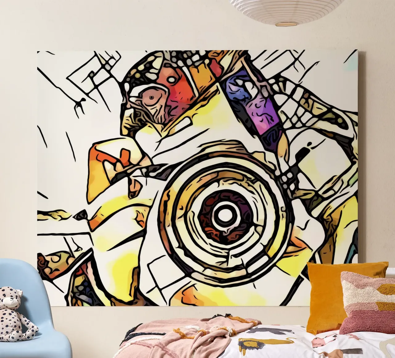In search of motifs, motif 2 canvas by ZAMART