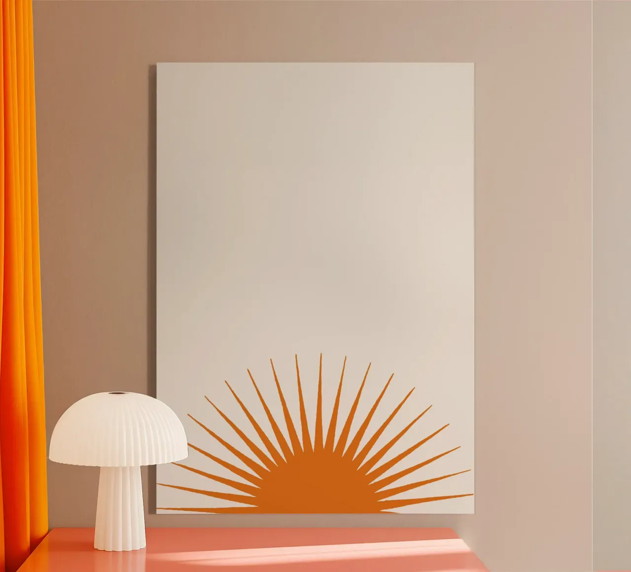 Sunburst plexiglass da Rose Beck Art