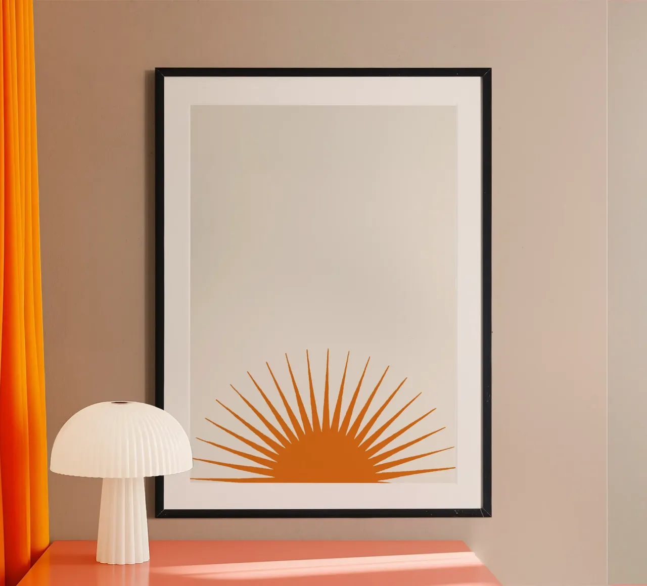 Sunburst poster da Rose Beck Art