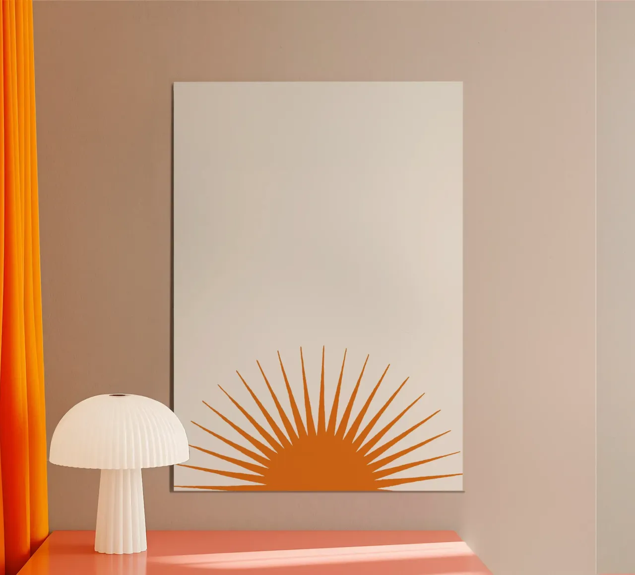 Sunburst poster da Rose Beck Art