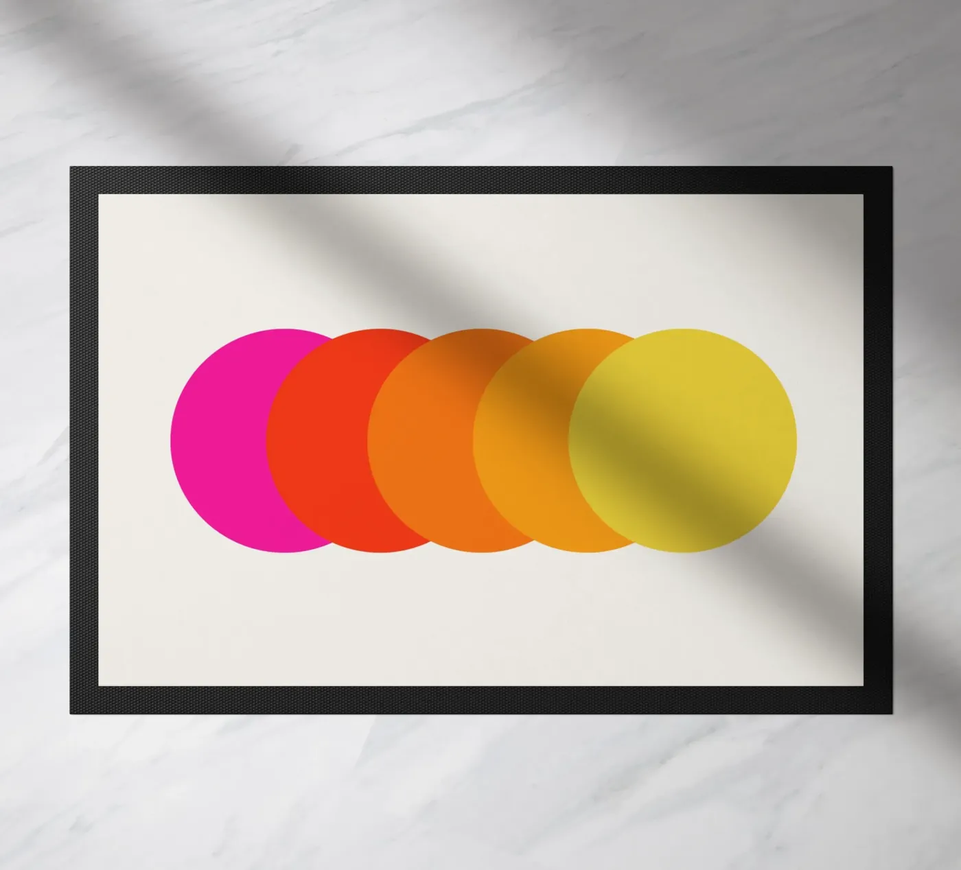 Spectrum deurmat van Rose Beck Art