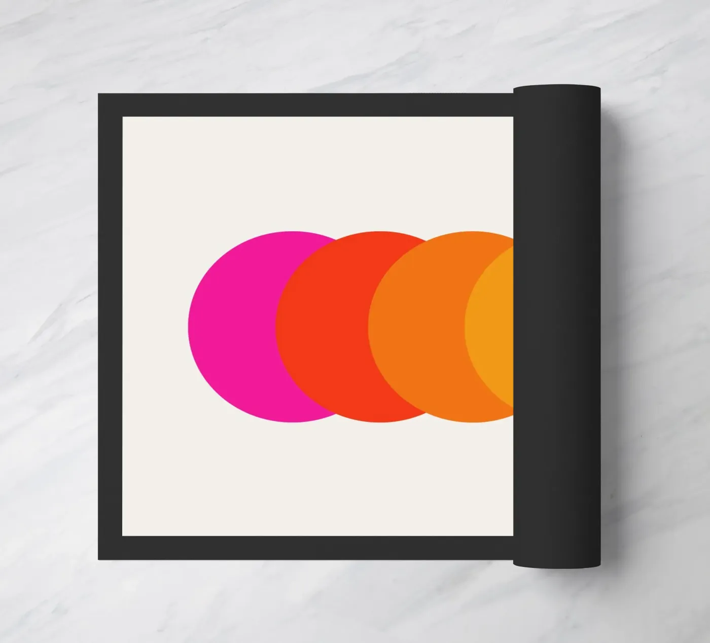 Spectrum deurmat van Rose Beck Art