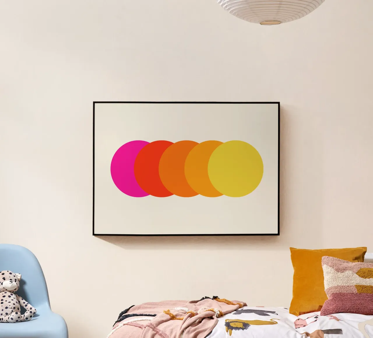 Spectrum acrylic glass by Rose Beck Art