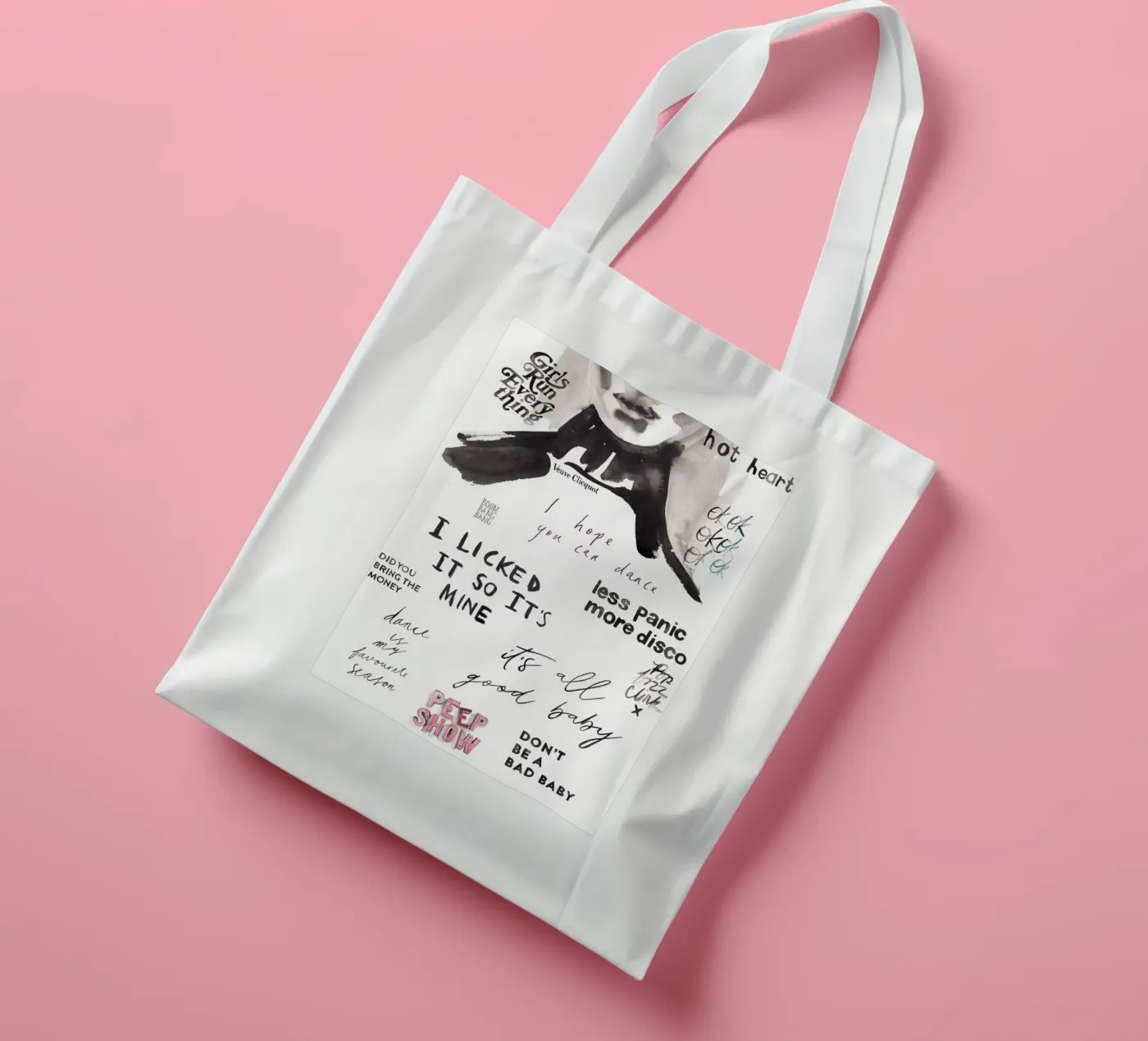 Push Play Repeat tote bag by Victoria Verbaan