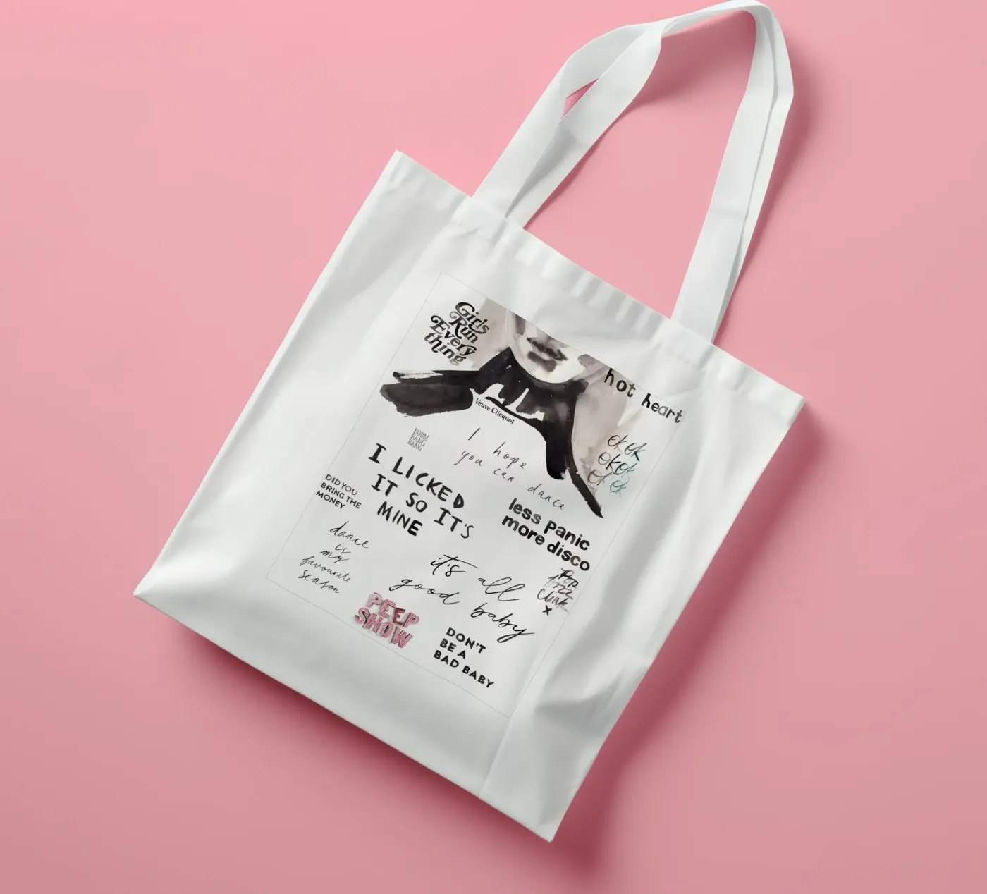 Push Play Repeat tote bag by Victoria Verbaan
