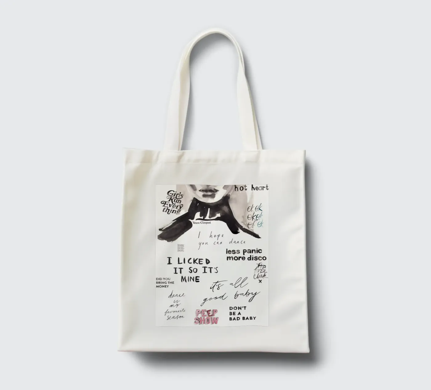 Push Play Repeat tote bag by Victoria Verbaan