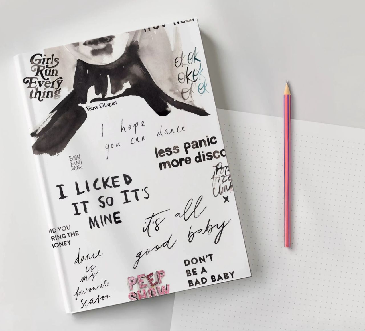 Push Play Repeat notebook by Victoria Verbaan