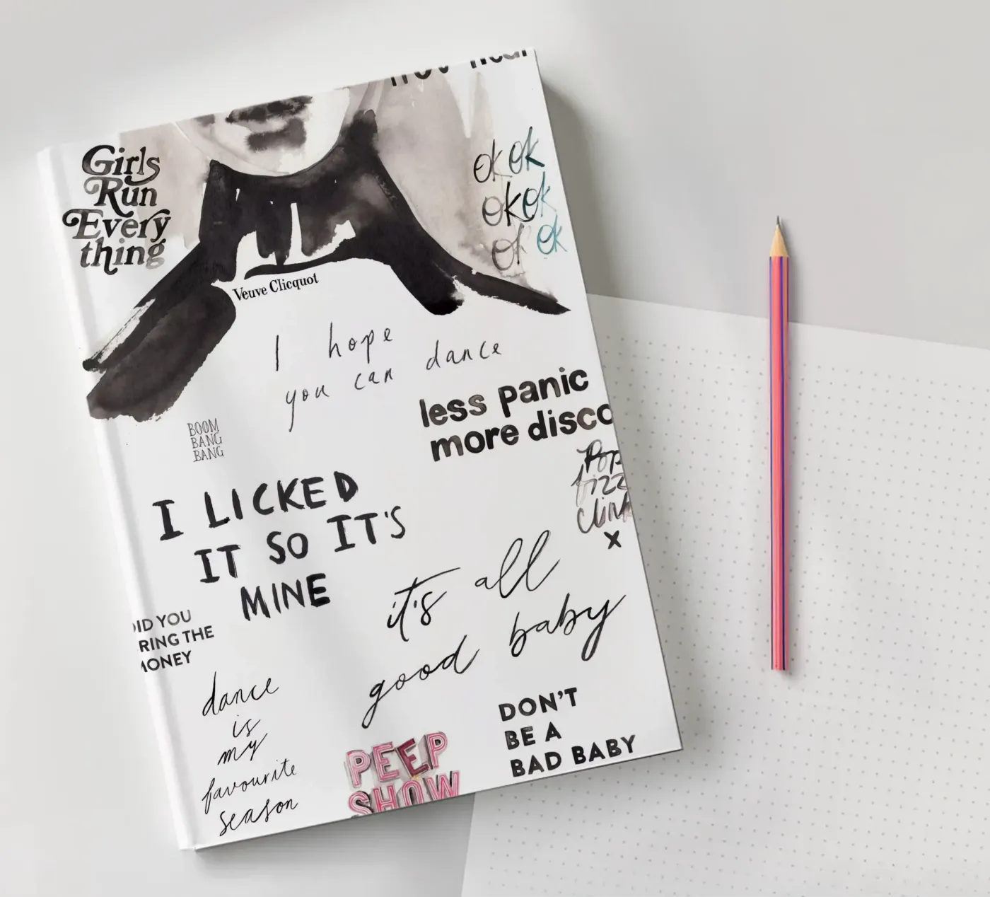 Push Play Repeat notebook by Victoria Verbaan
