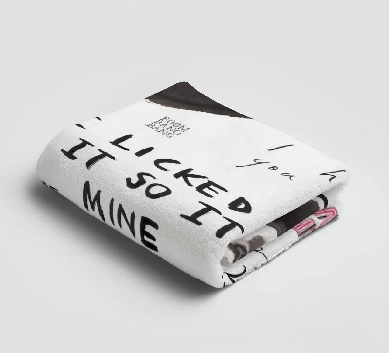 Push Play Repeat asciugamano da bagno da Victoria Verbaan