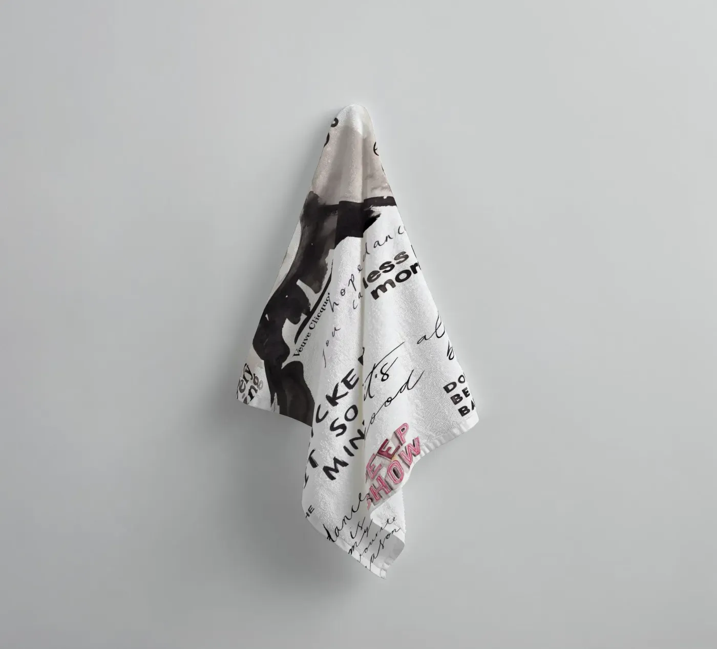 Push Play Repeat Handtuch von Victoria Verbaan