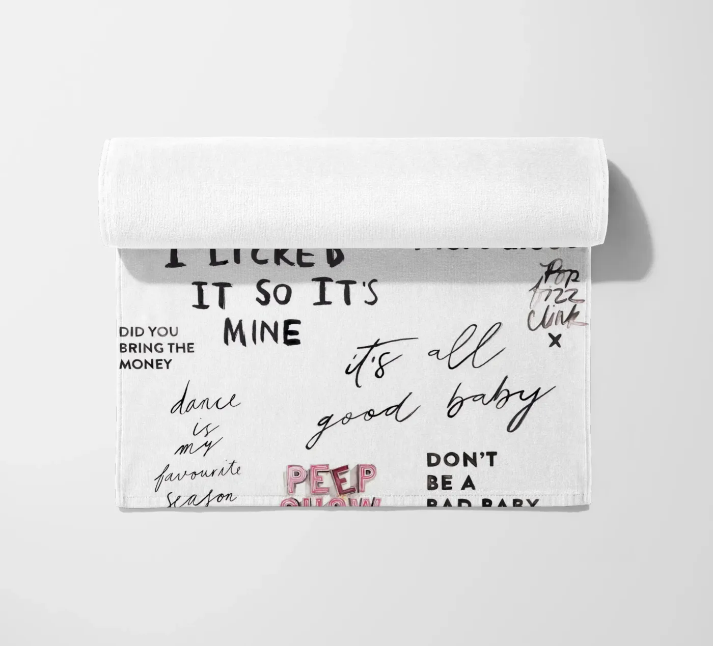 Push Play Repeat serviette de plage de Victoria Verbaan