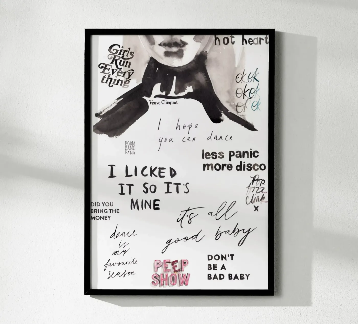 Push Play Repeat Poster von Victoria Verbaan