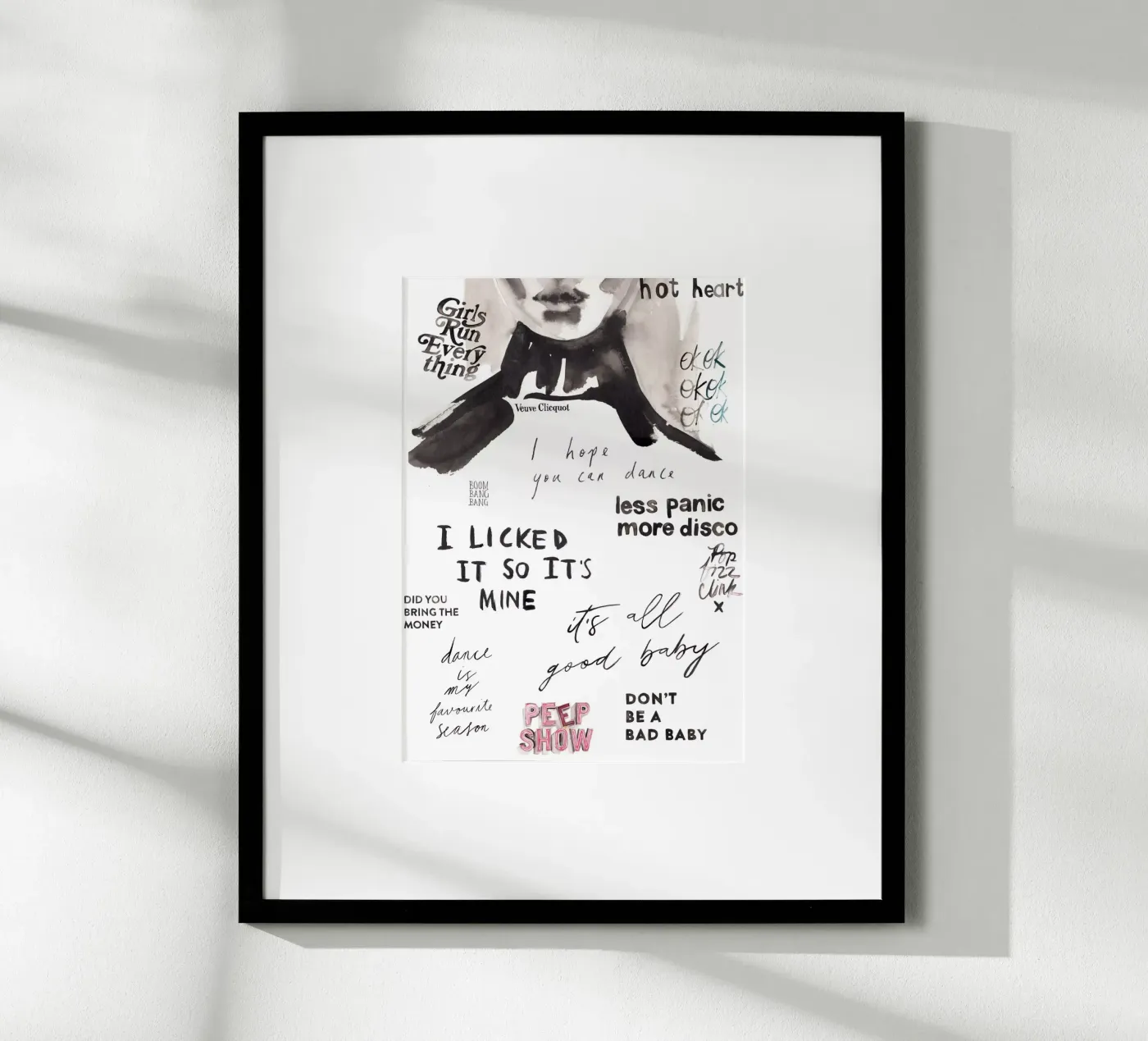 Push Play Repeat poster van Victoria Verbaan