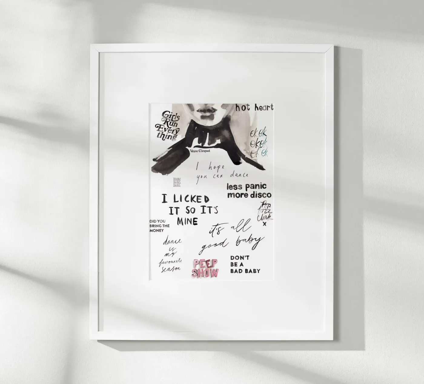 Push Play Repeat poster van Victoria Verbaan