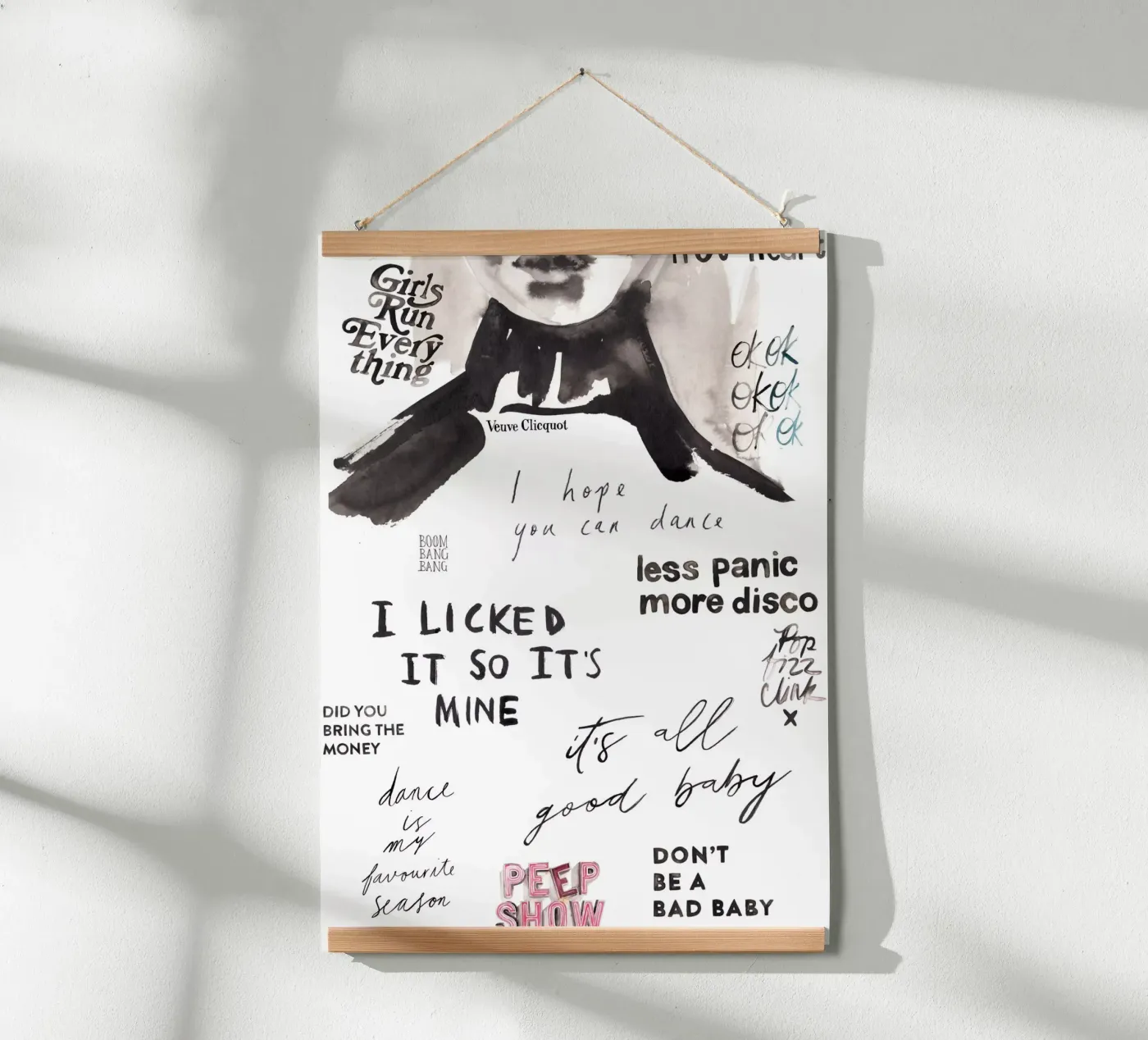 Push Play Repeat Poster von Victoria Verbaan