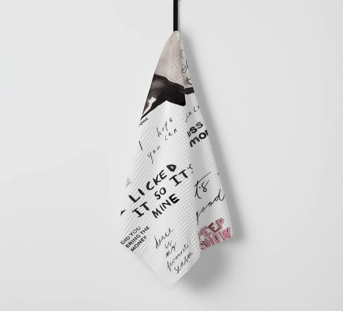 Push Play Repeat Geschirrtuch von Victoria Verbaan