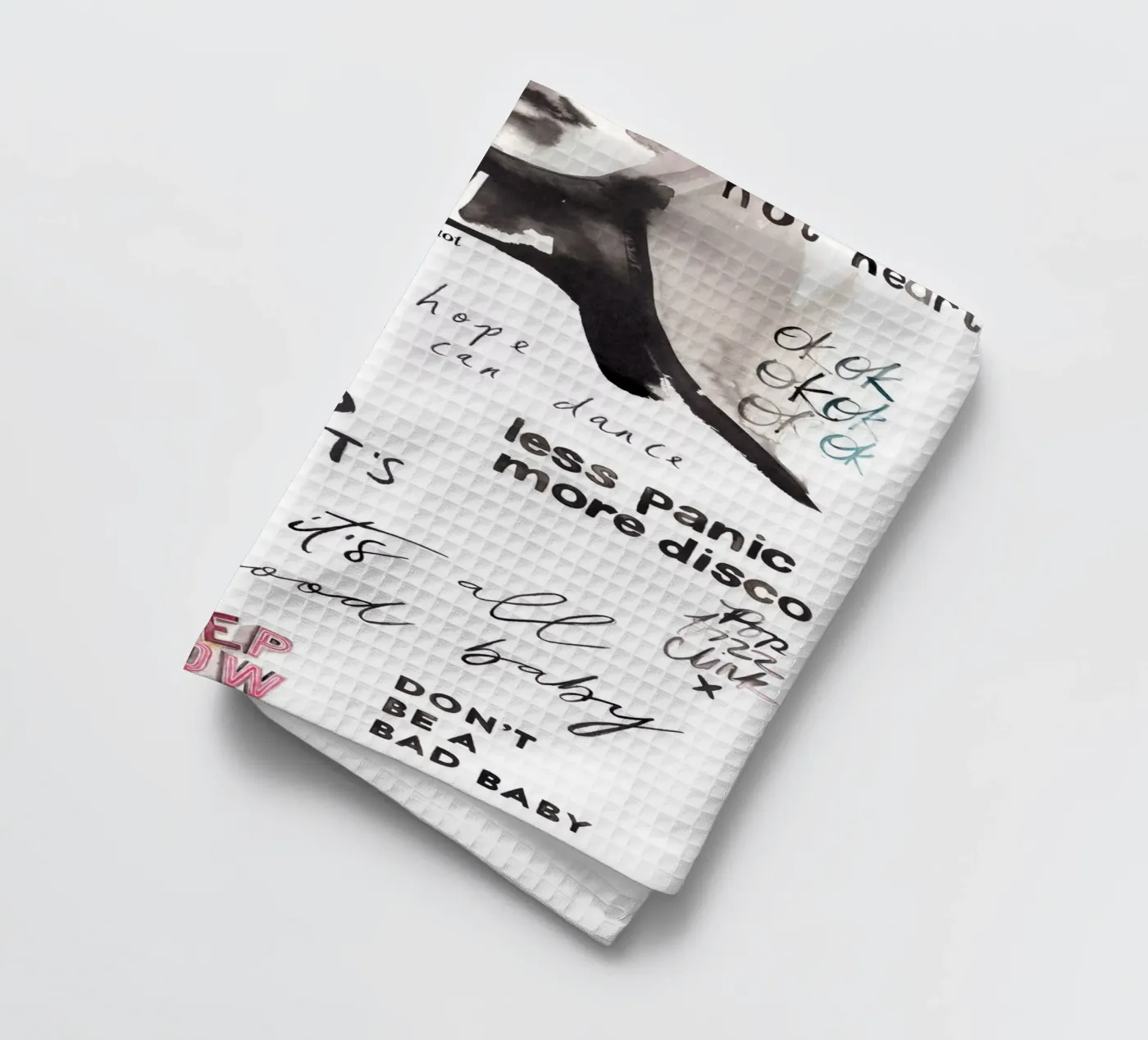 Push Play Repeat Geschirrtuch von Victoria Verbaan