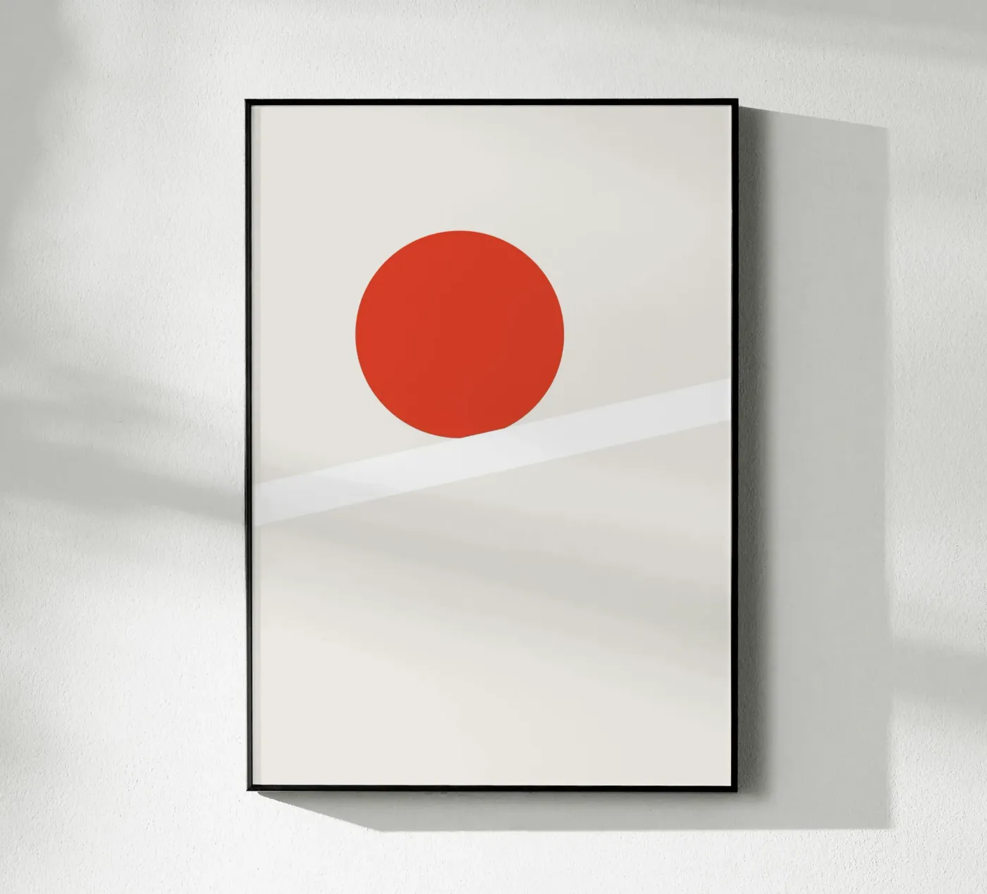 Balance Acryl-Glas von Rose Beck Art