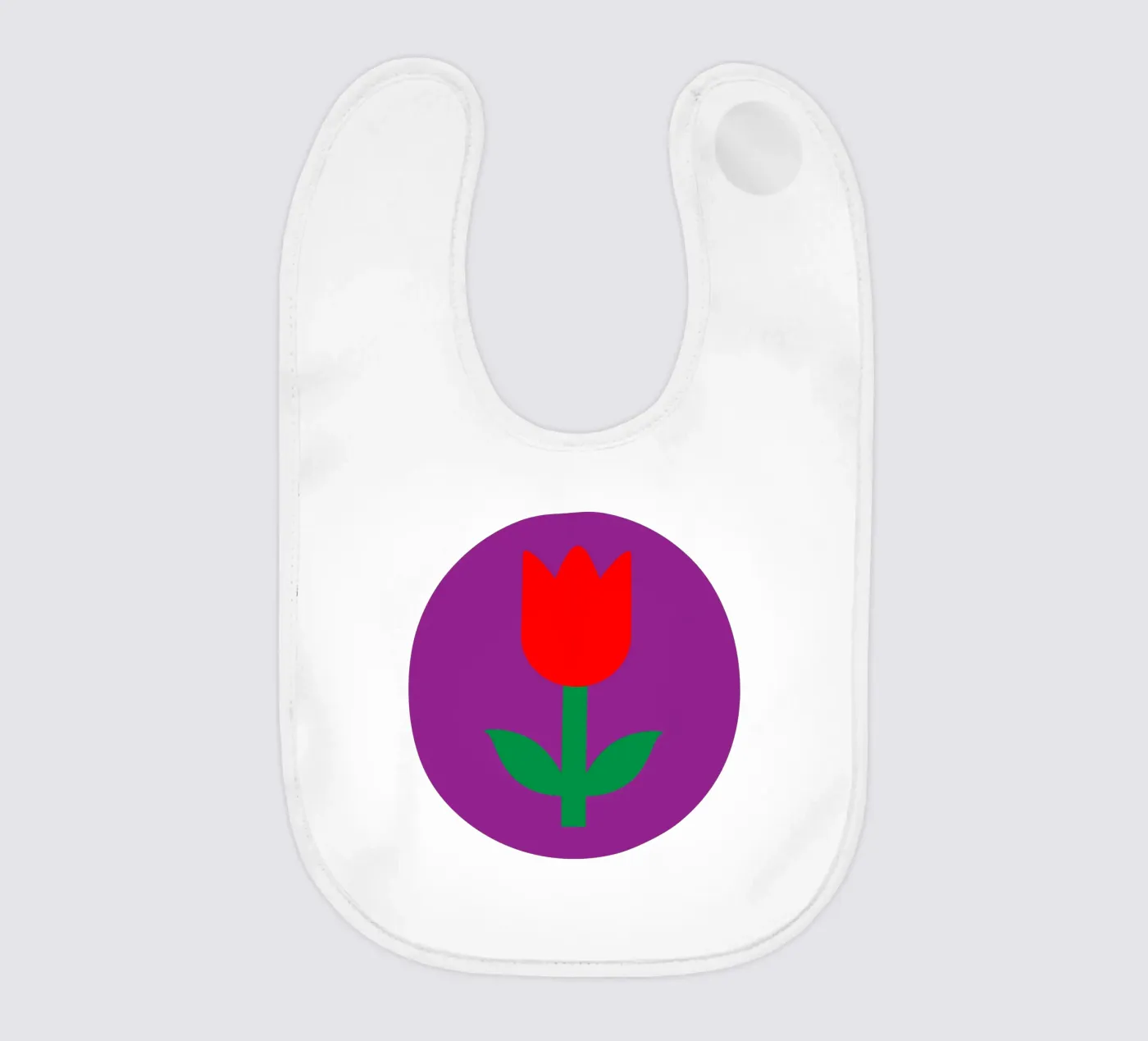 TULP baby slabbetje van isaduval_paris