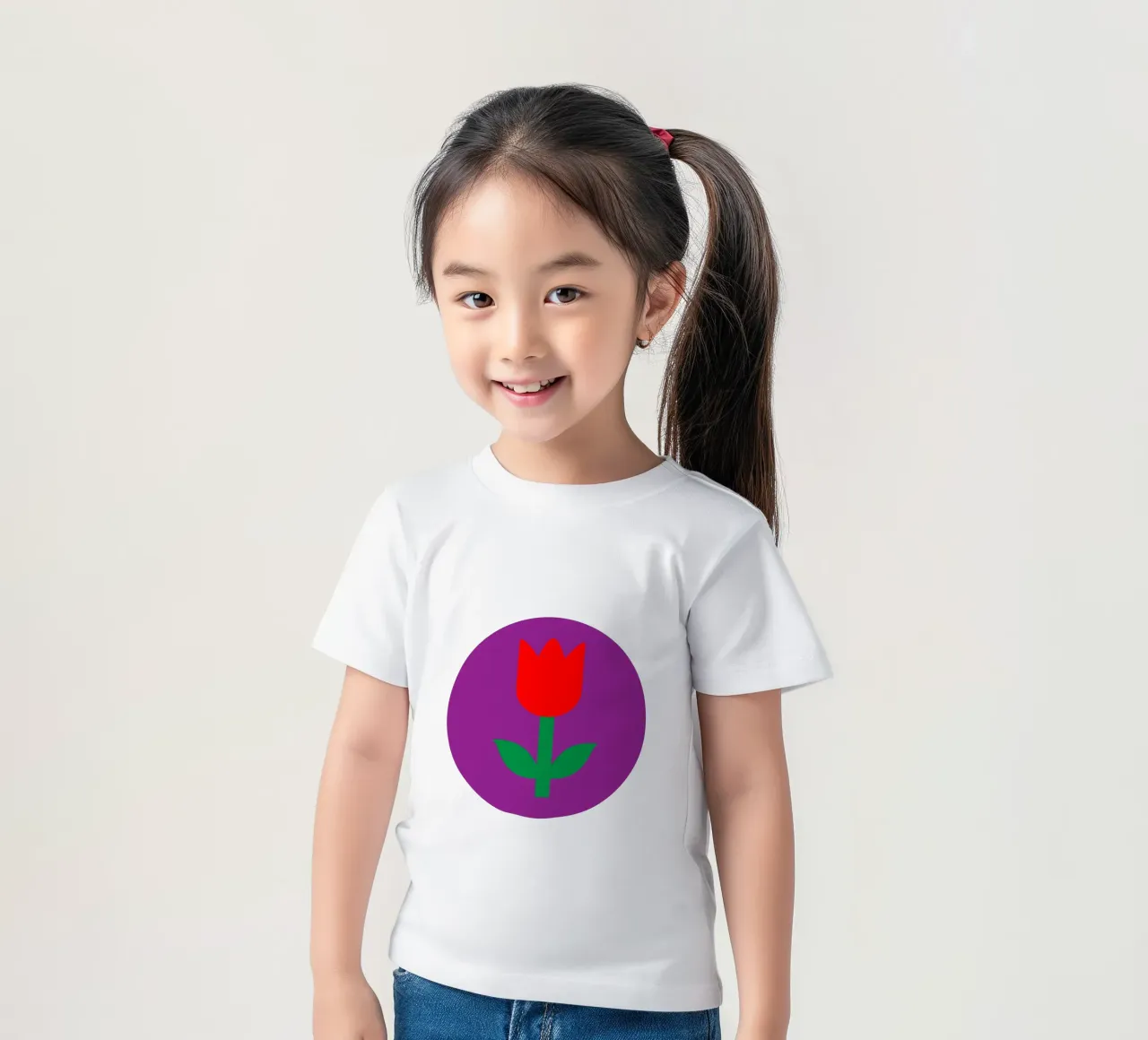 TULIP t-shirt bambini da isaduval_paris