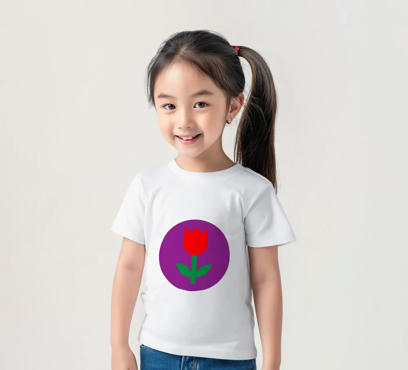 TULIP t-shirt enfant de isaduval_paris