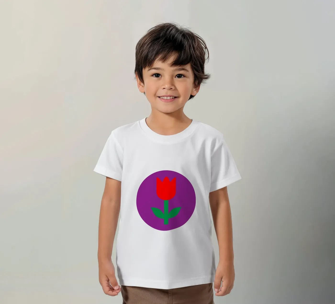 TULIP t-shirt enfant de isaduval_paris
