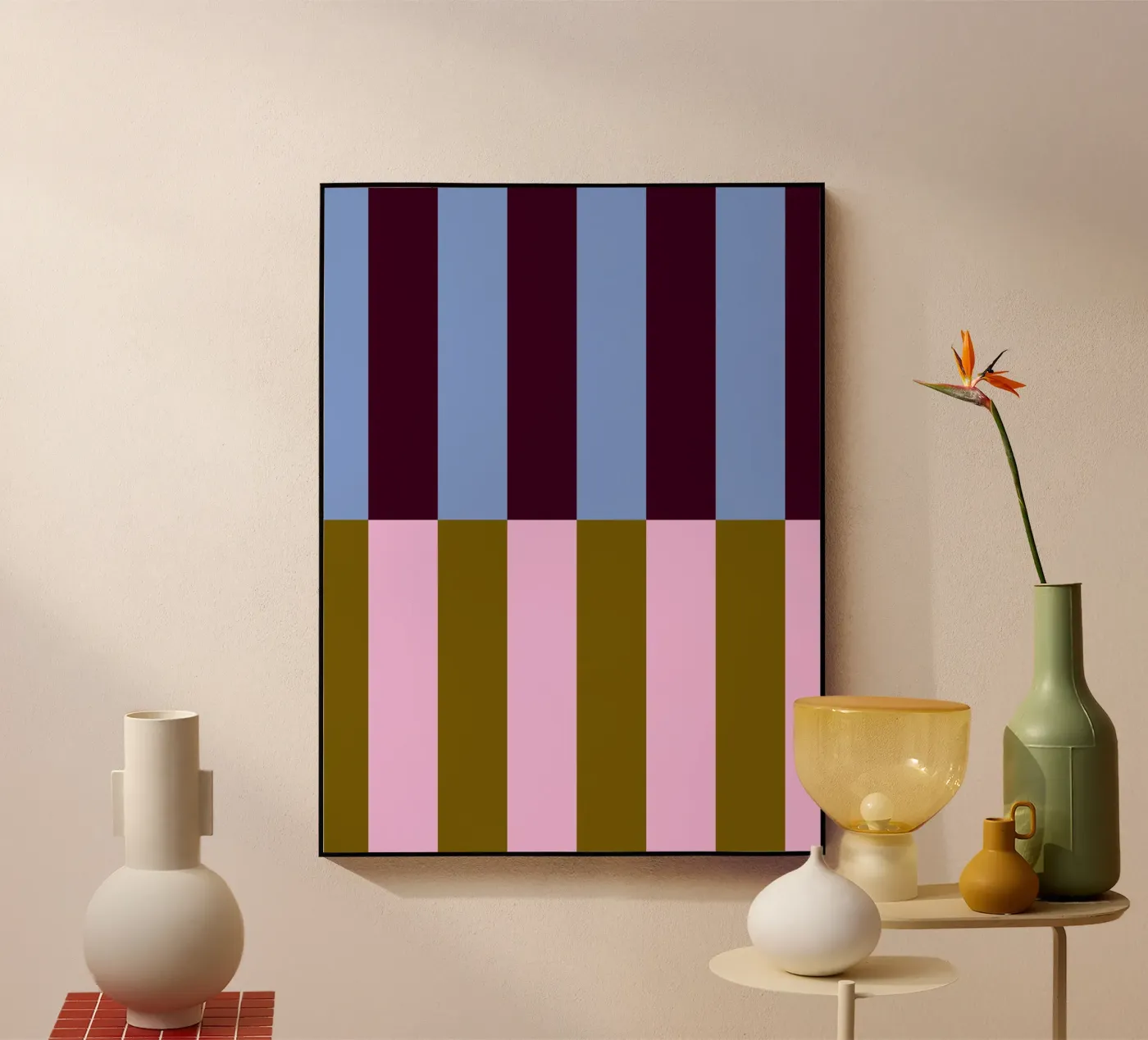 Stripes - Hit plexiglas de Galaxy Eyes