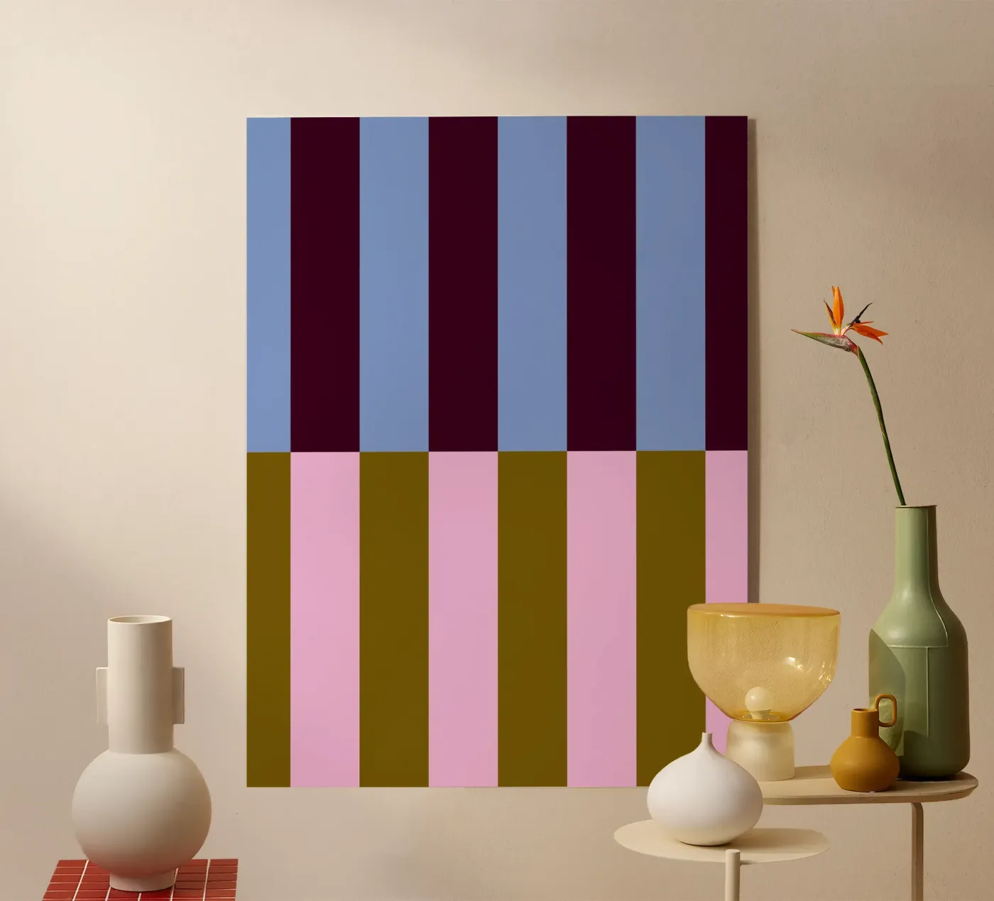 Stripes - Hit plexiglas de Galaxy Eyes