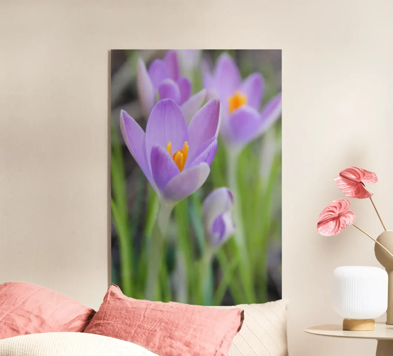 Crocus violets plexiglas de Soul Traffic