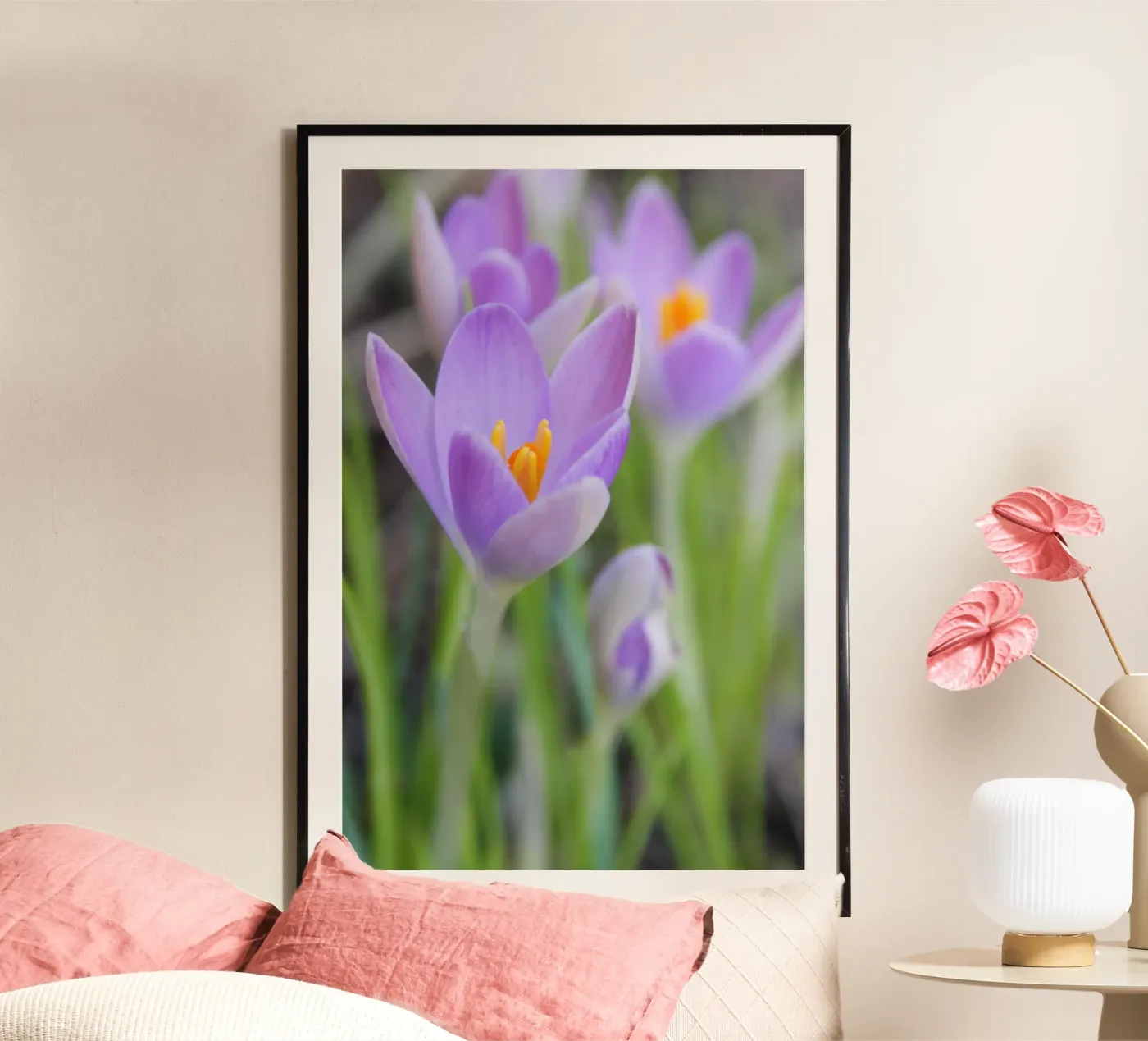 Purple crocuses poster de Soul Traffic