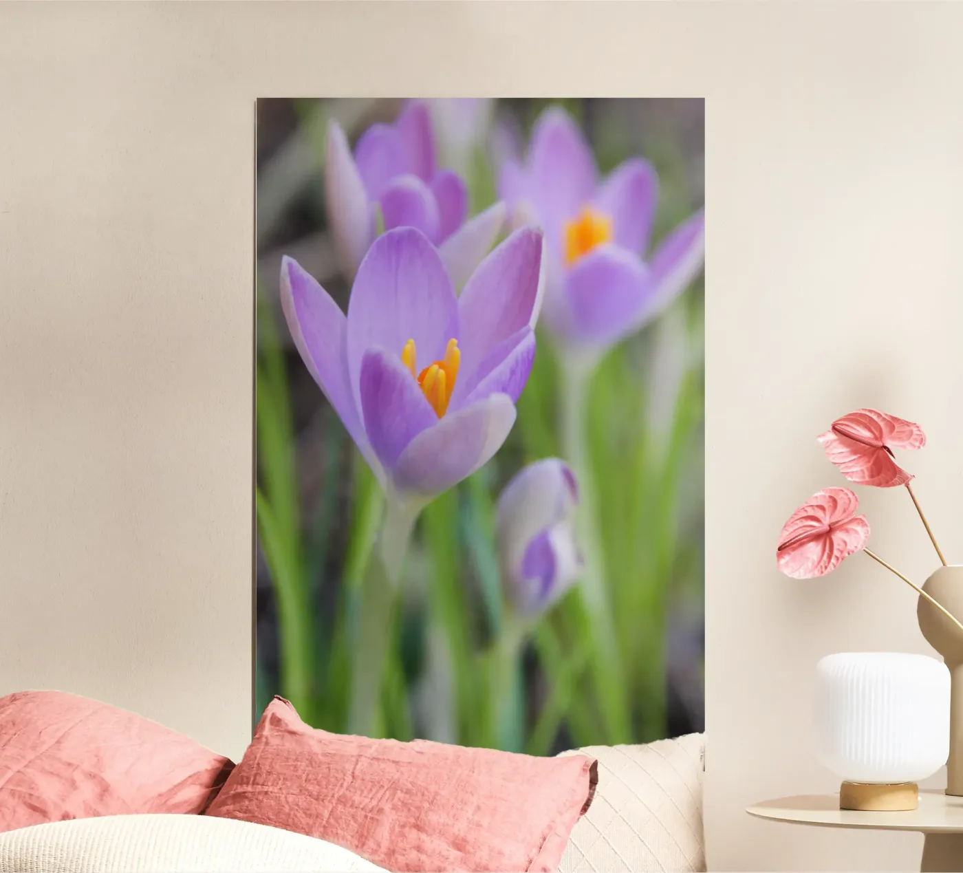 Purple crocuses poster de Soul Traffic