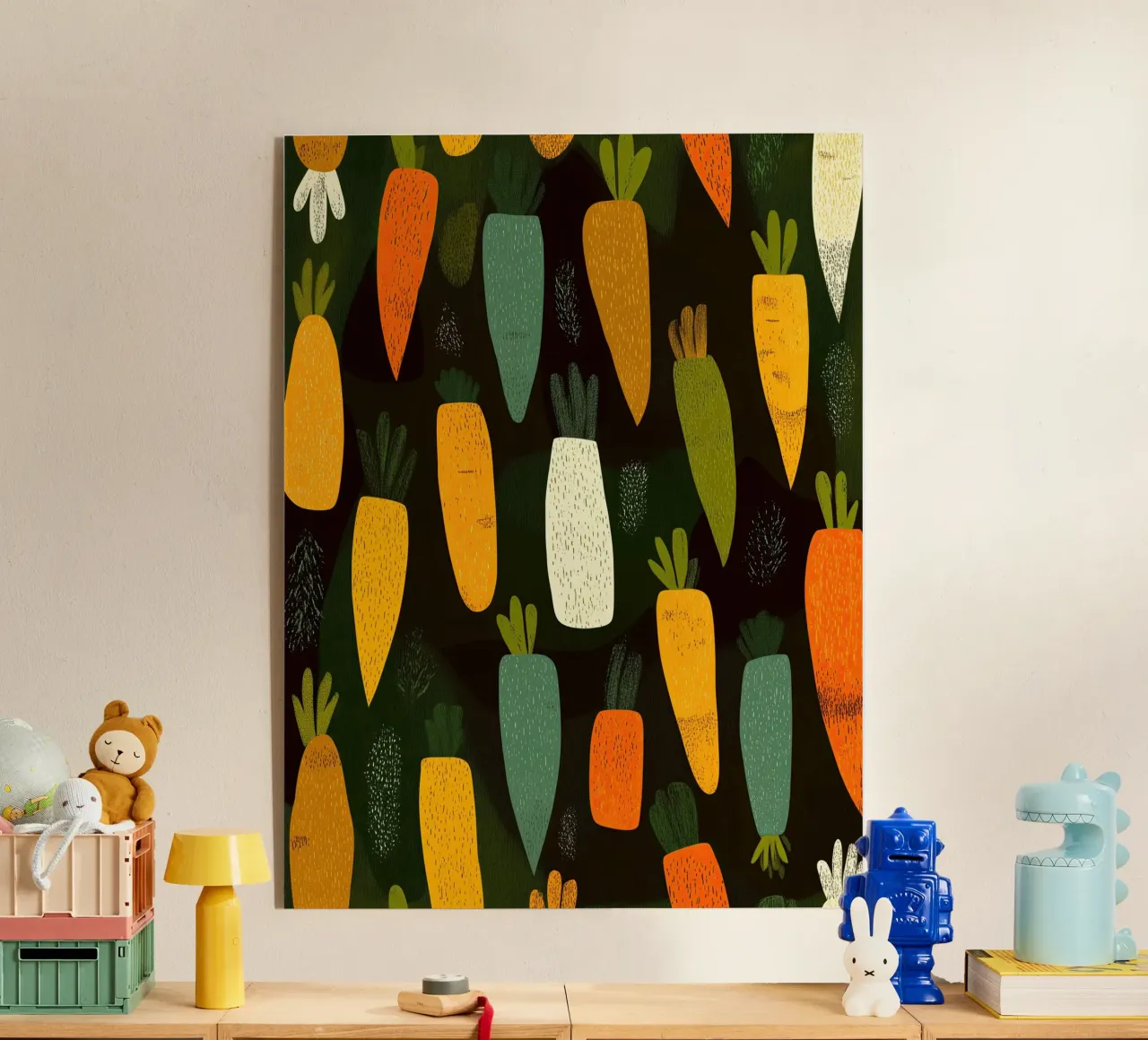 Carrots Everywhere! plexiglass da Kiara